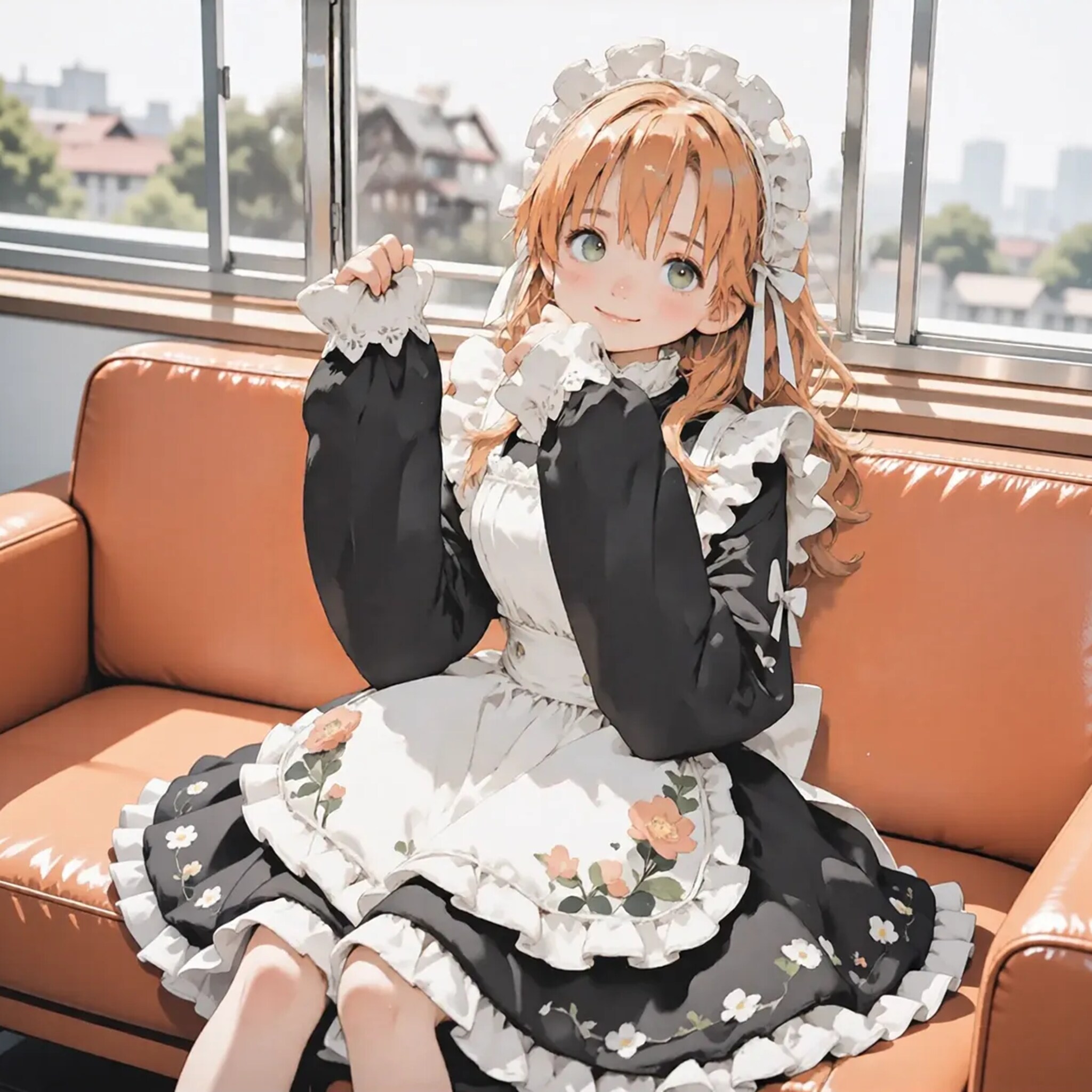 「ご主人様、頂いたメイド服、澄乃には大きかったみたいです」