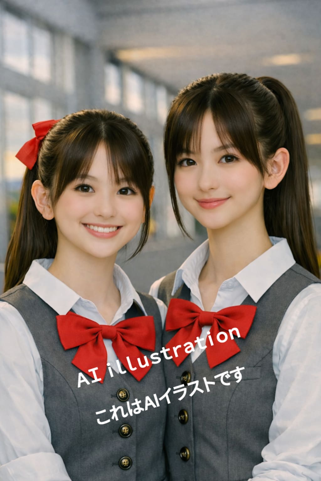 初恋のポニーテール美少女と、もうひとりの初恋の子。   ふたりが並んだだけで、   静けさがそっと嬉しさに変わった。