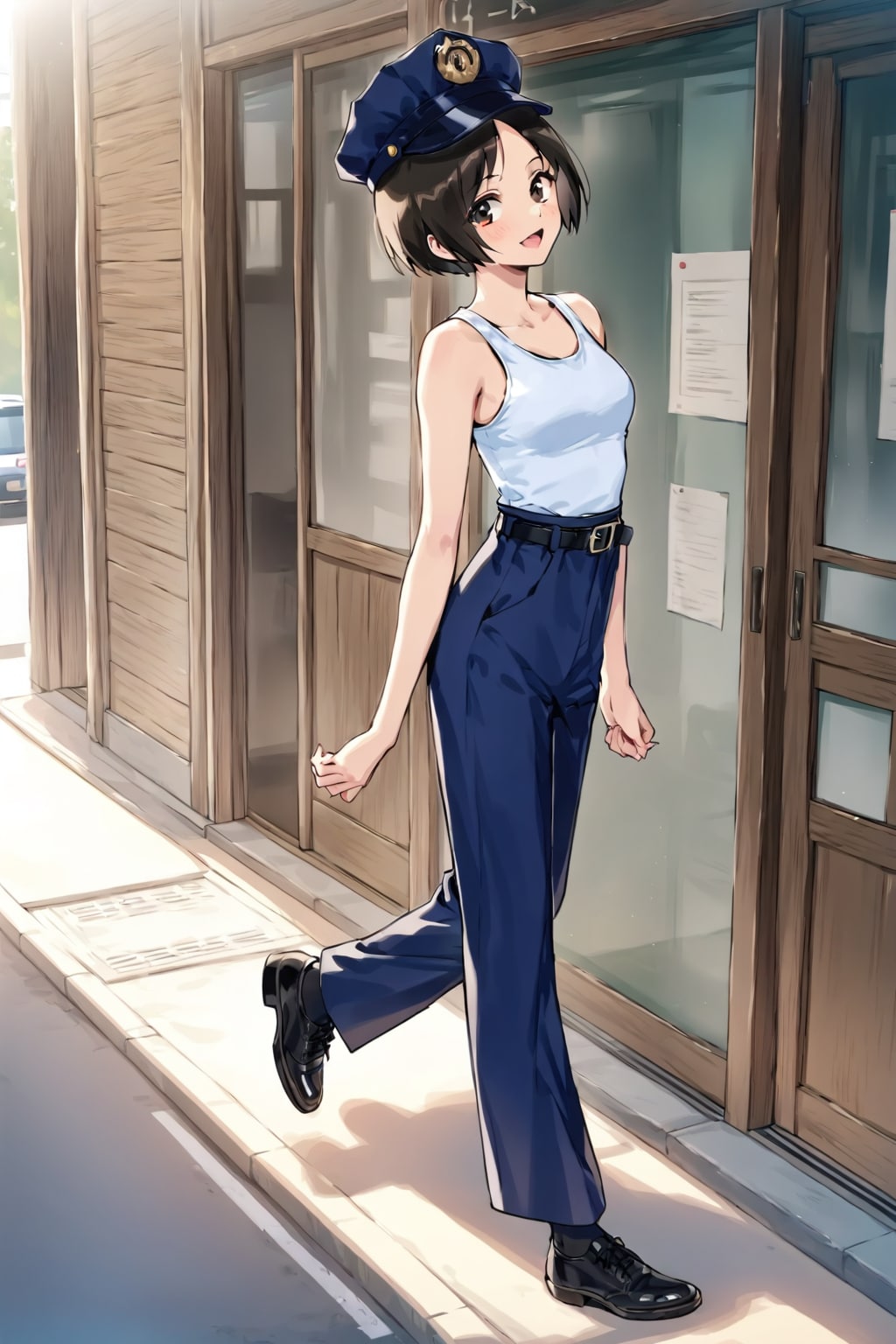 かっこかわいい婦警小網すみれの日本橋パトロール
