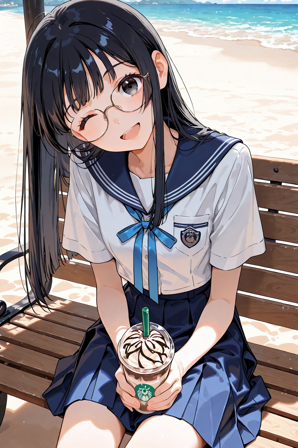 眼鏡×公立ダサ制服女子２２