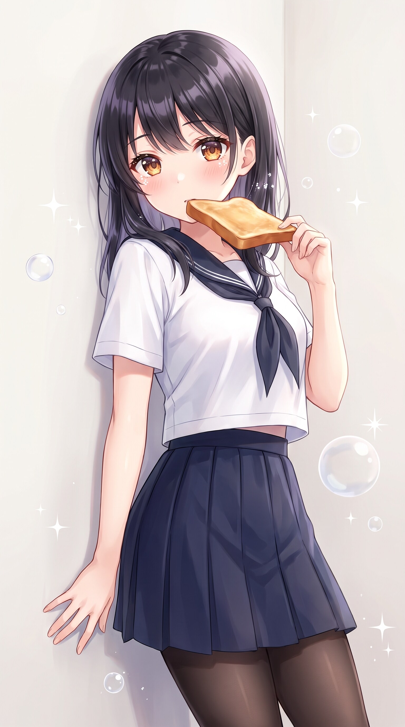 隅に咲く朝
