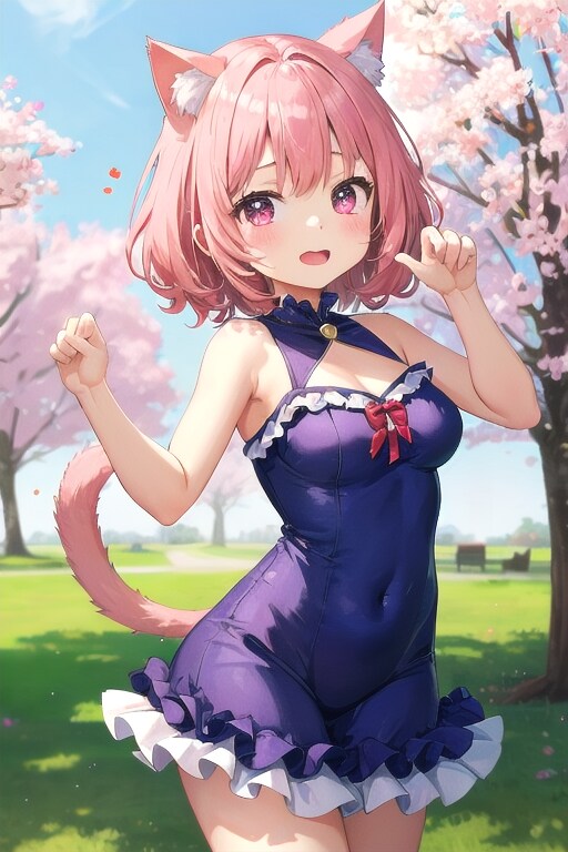花見しようニャン★