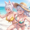 揺れるビーチフラッグ 4枚目