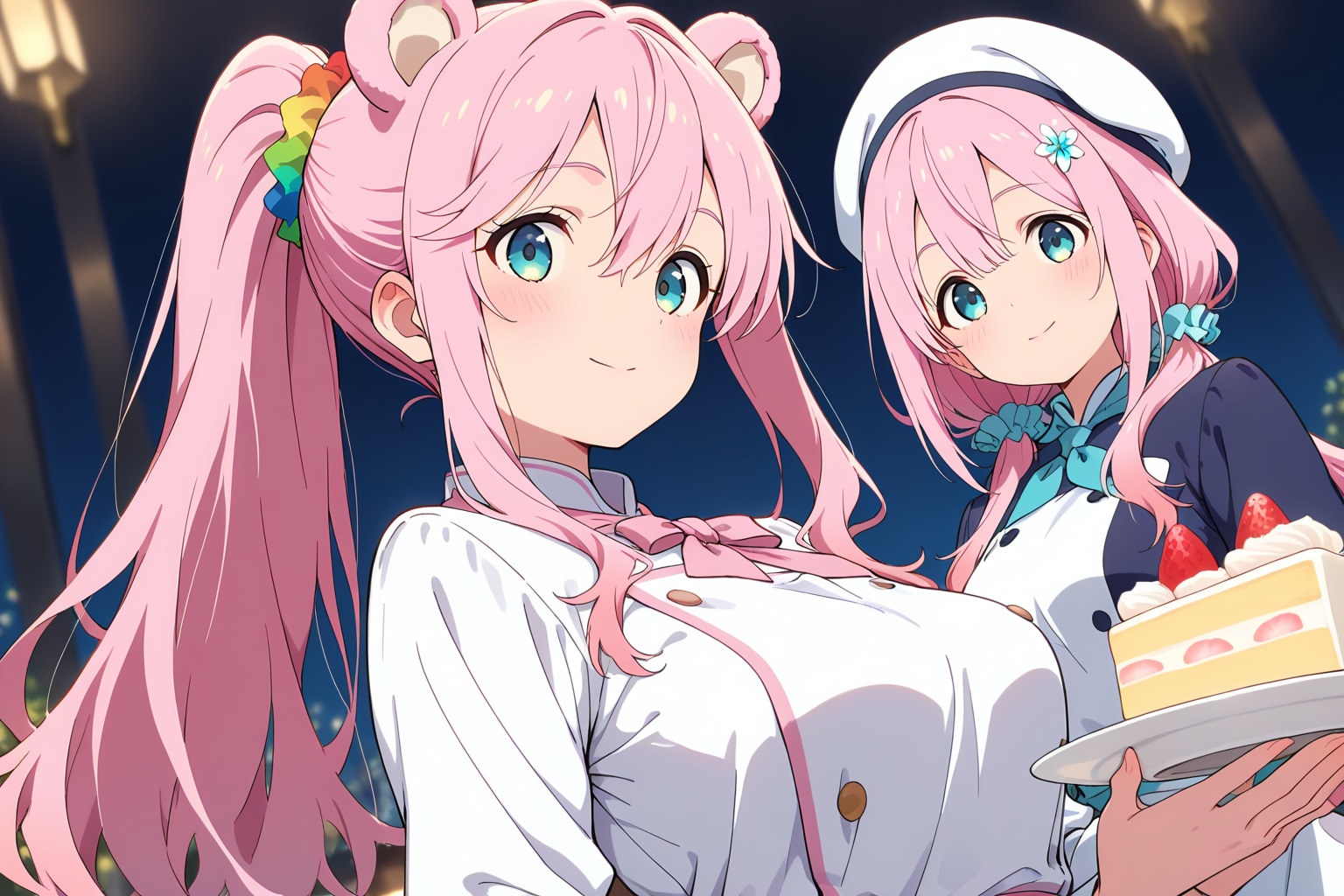 ケーキ屋くまみみちゃん | の人気AIイラスト・グラビア