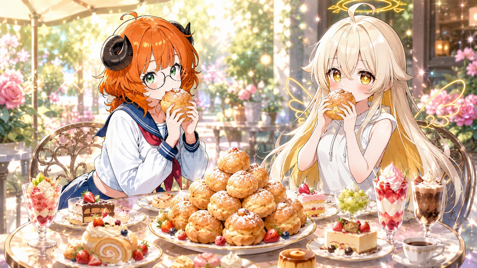 ブリジットちゃんとスイーツパーティー