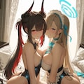 Animaでブルアカとアズレン3 2枚目