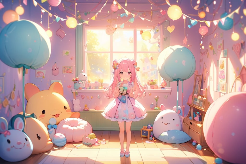 ファンシーな部屋にようこそ