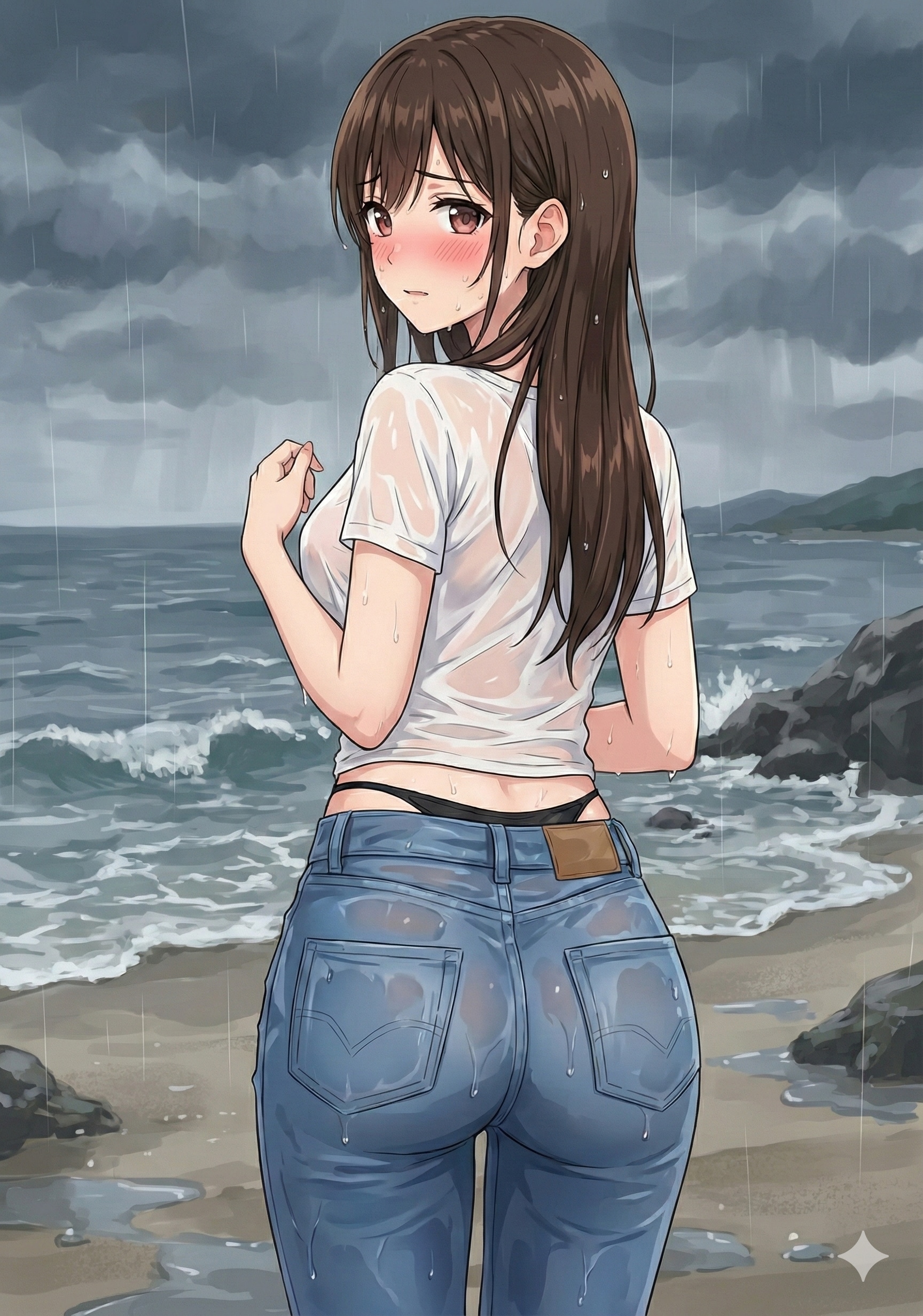 デニムのお尻は魅力的🥰