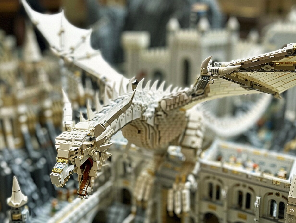 大聖堂のドラゴン！（LEGO的）