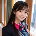 色んな学校の制服着てみた💕 3枚目