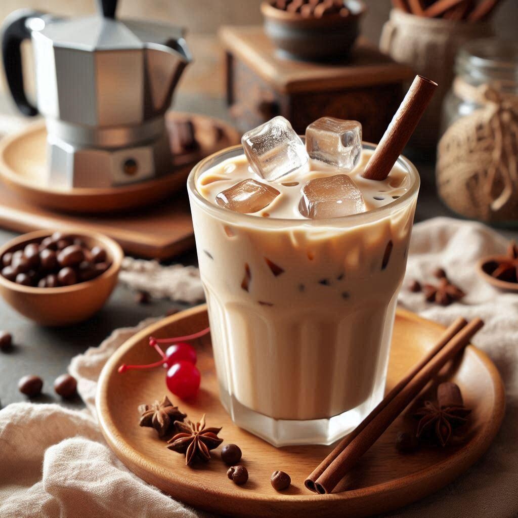 アイス豆乳ラテ