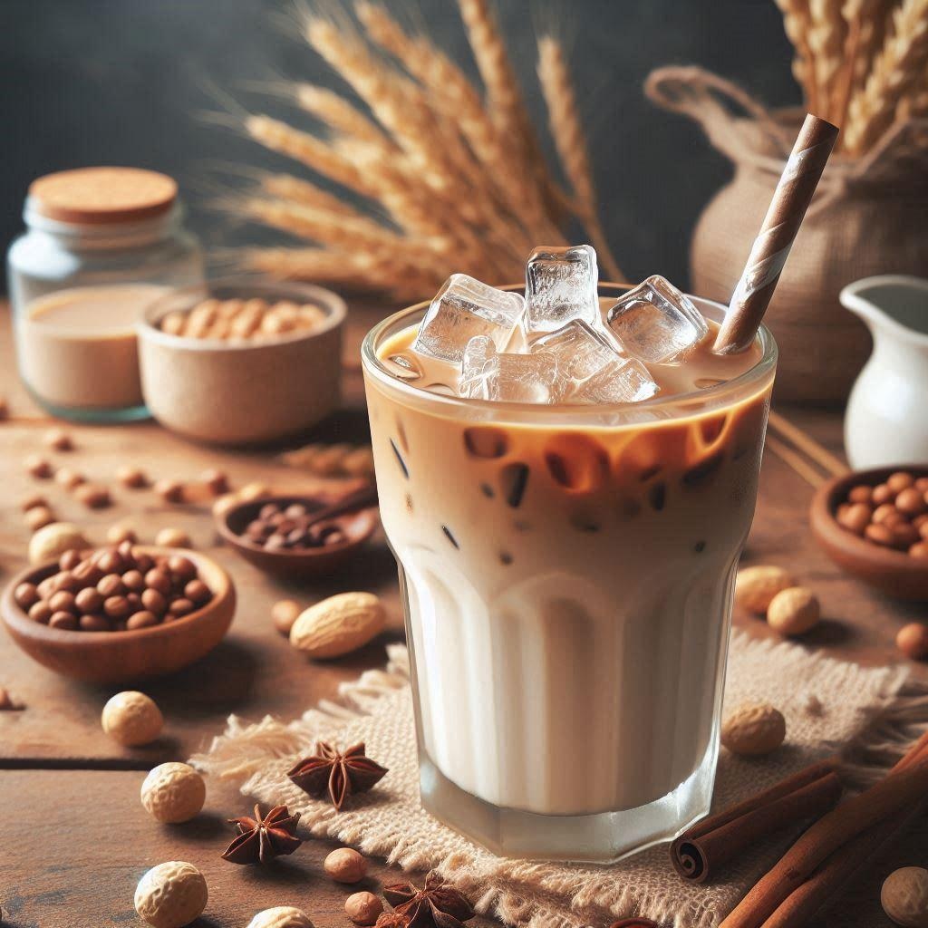 アイス豆乳ラテ