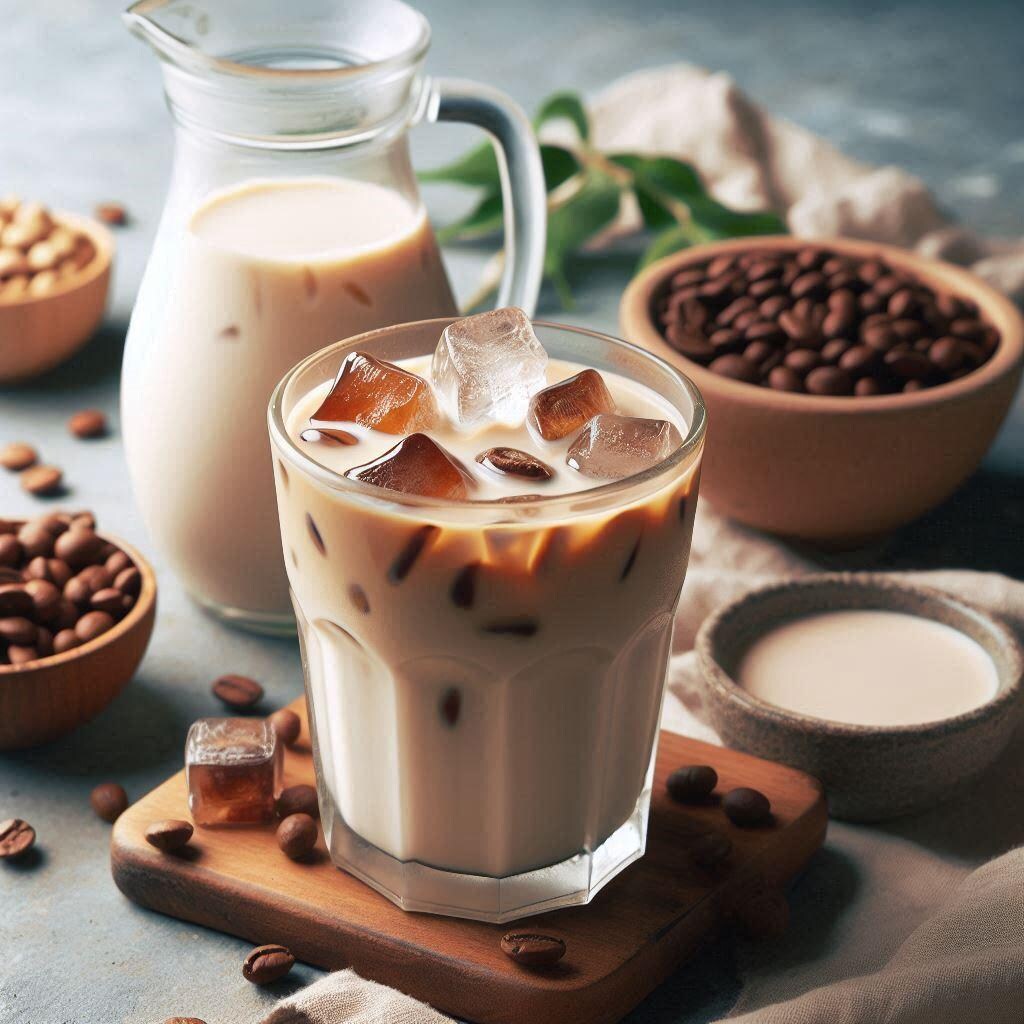 アイス豆乳ラテ