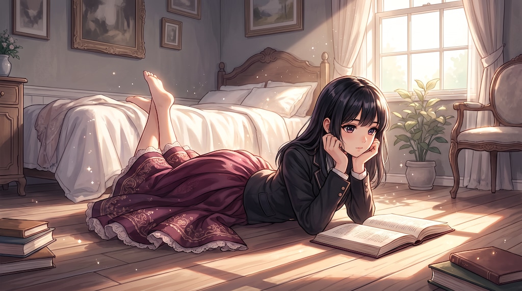 暮光臥読少女