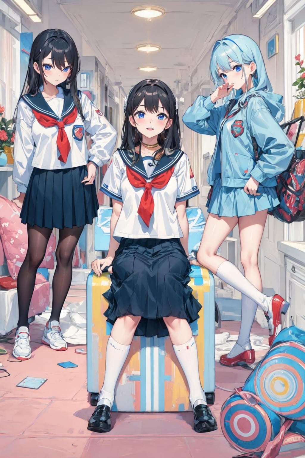 制服の女の子達