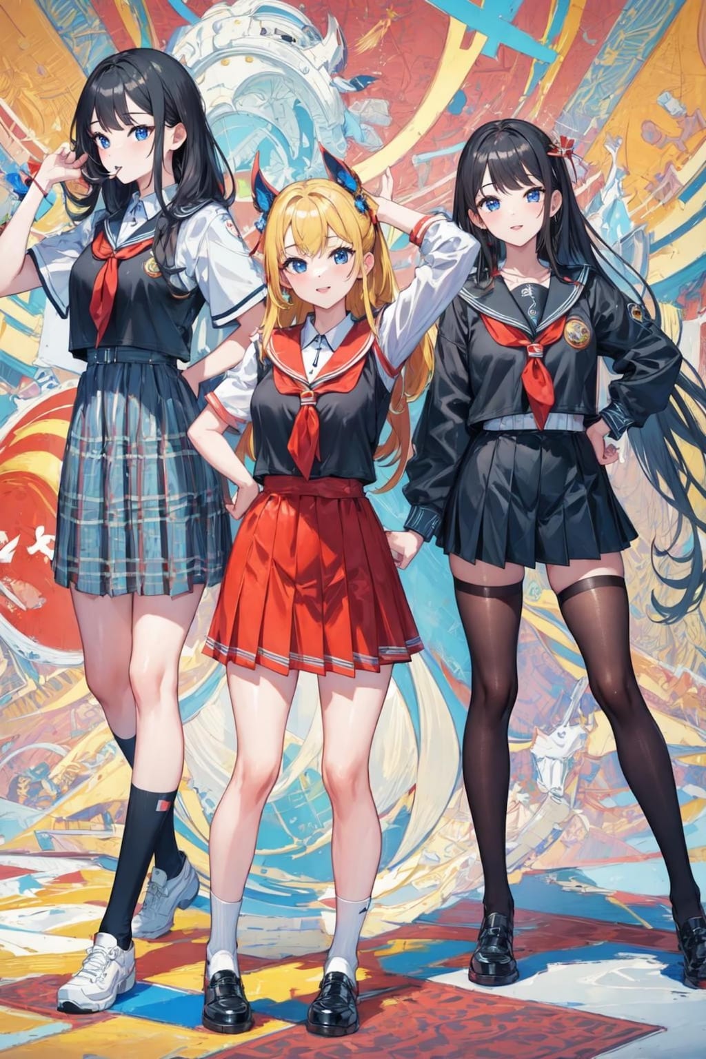 制服の女の子達