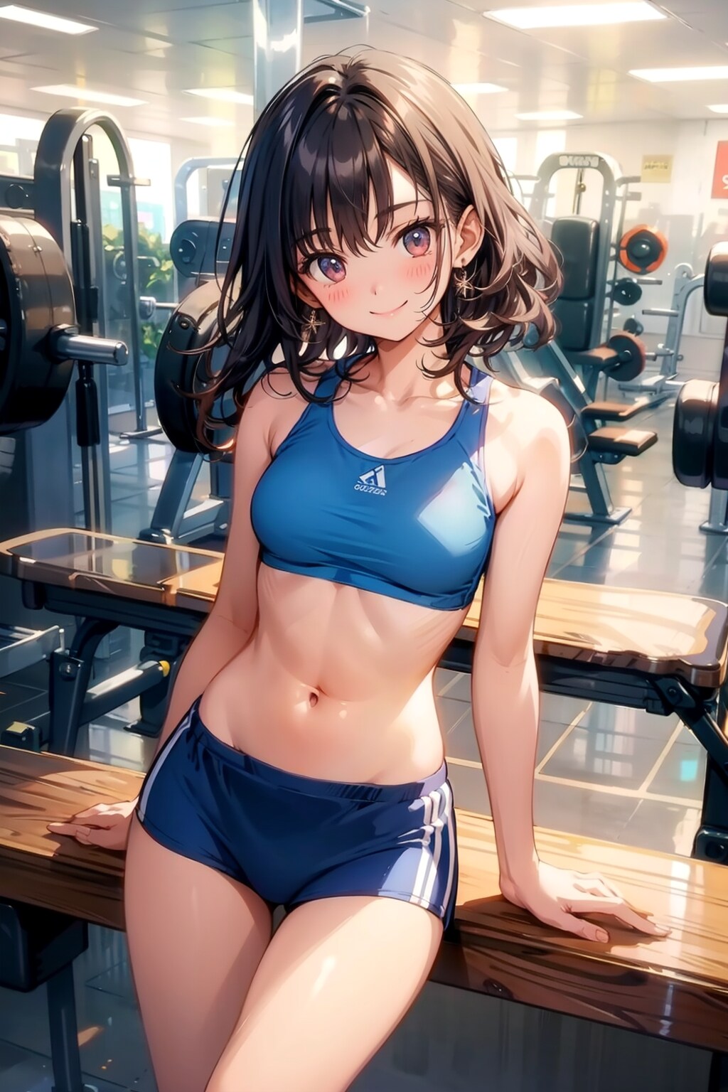 一緒にジムで頑張ろう！