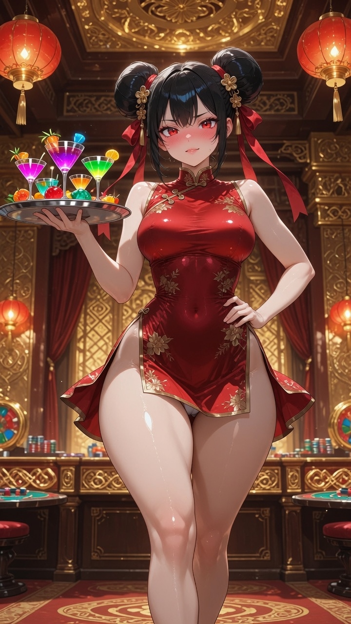チャイニーズカジノガール