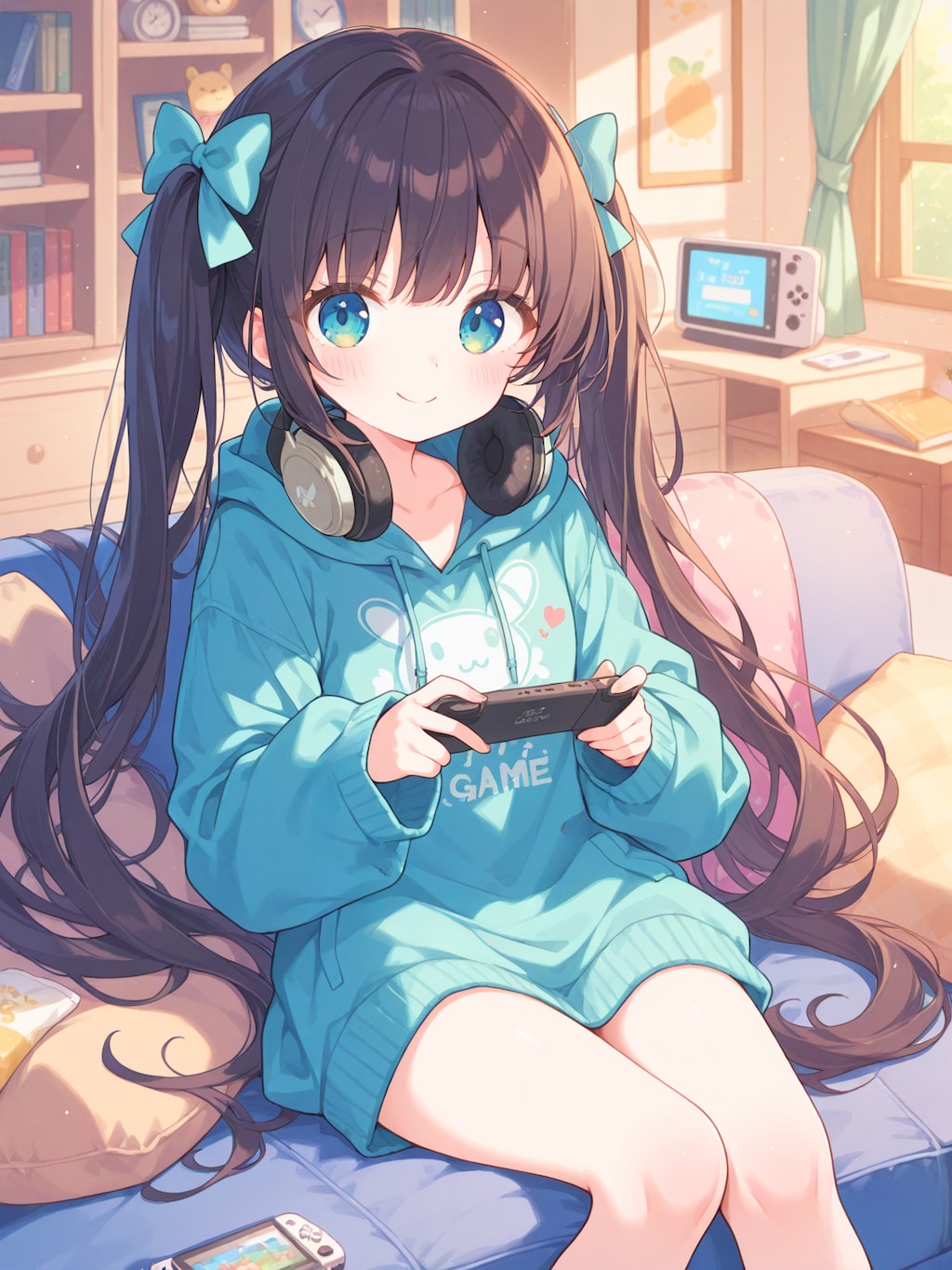 休日ゲーマー女子