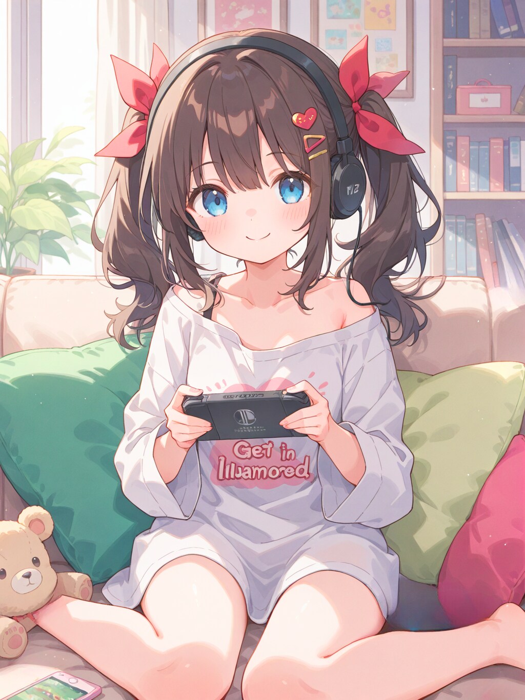 休日ゲーマー女子