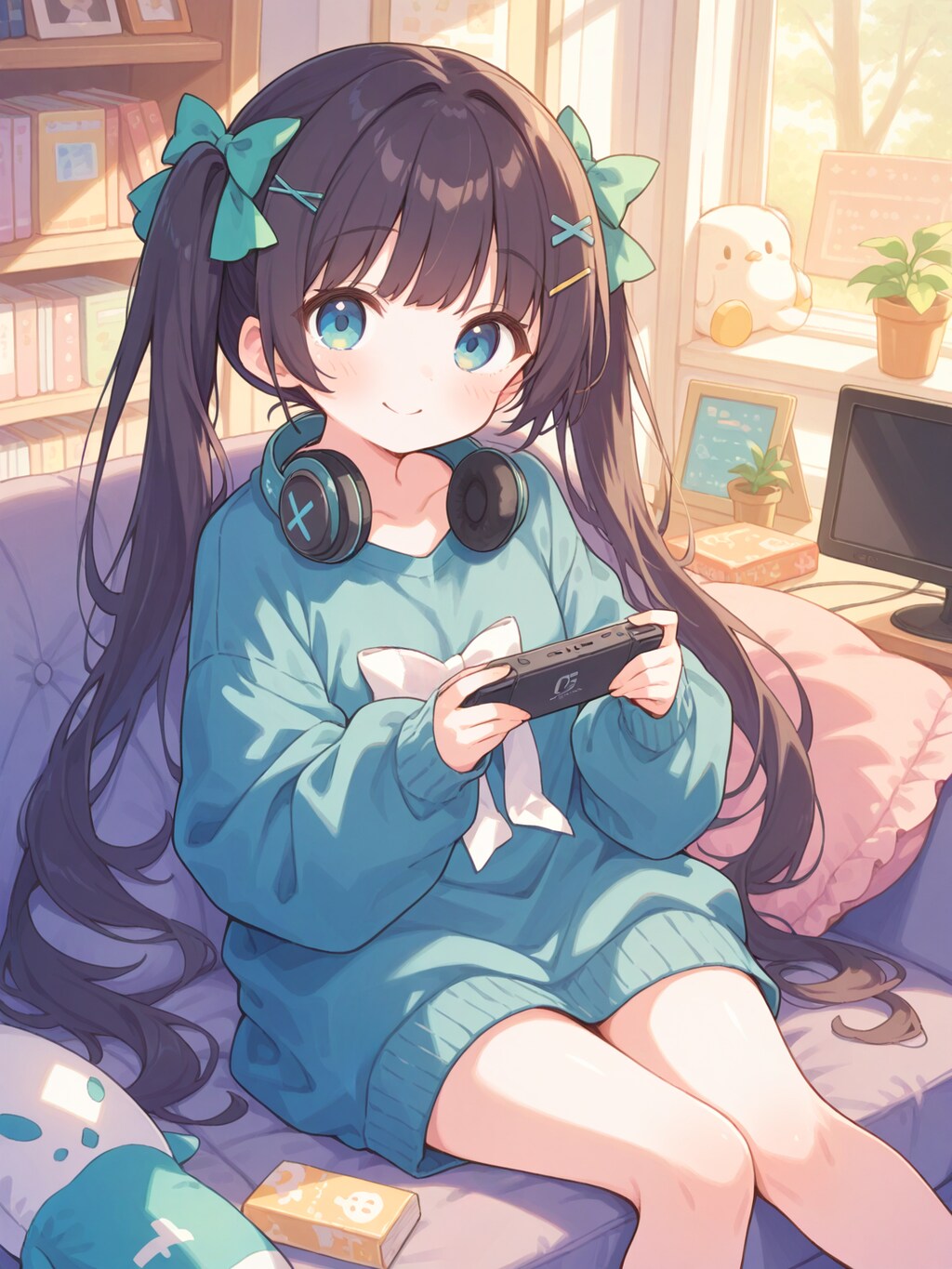 休日ゲーマー女子