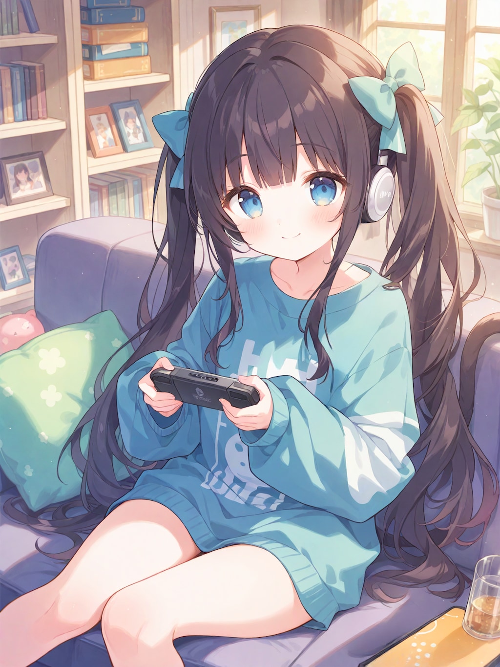 休日ゲーマー女子