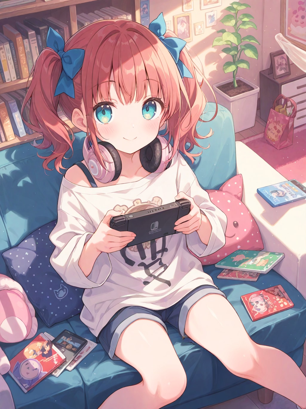 休日ゲーマー女子