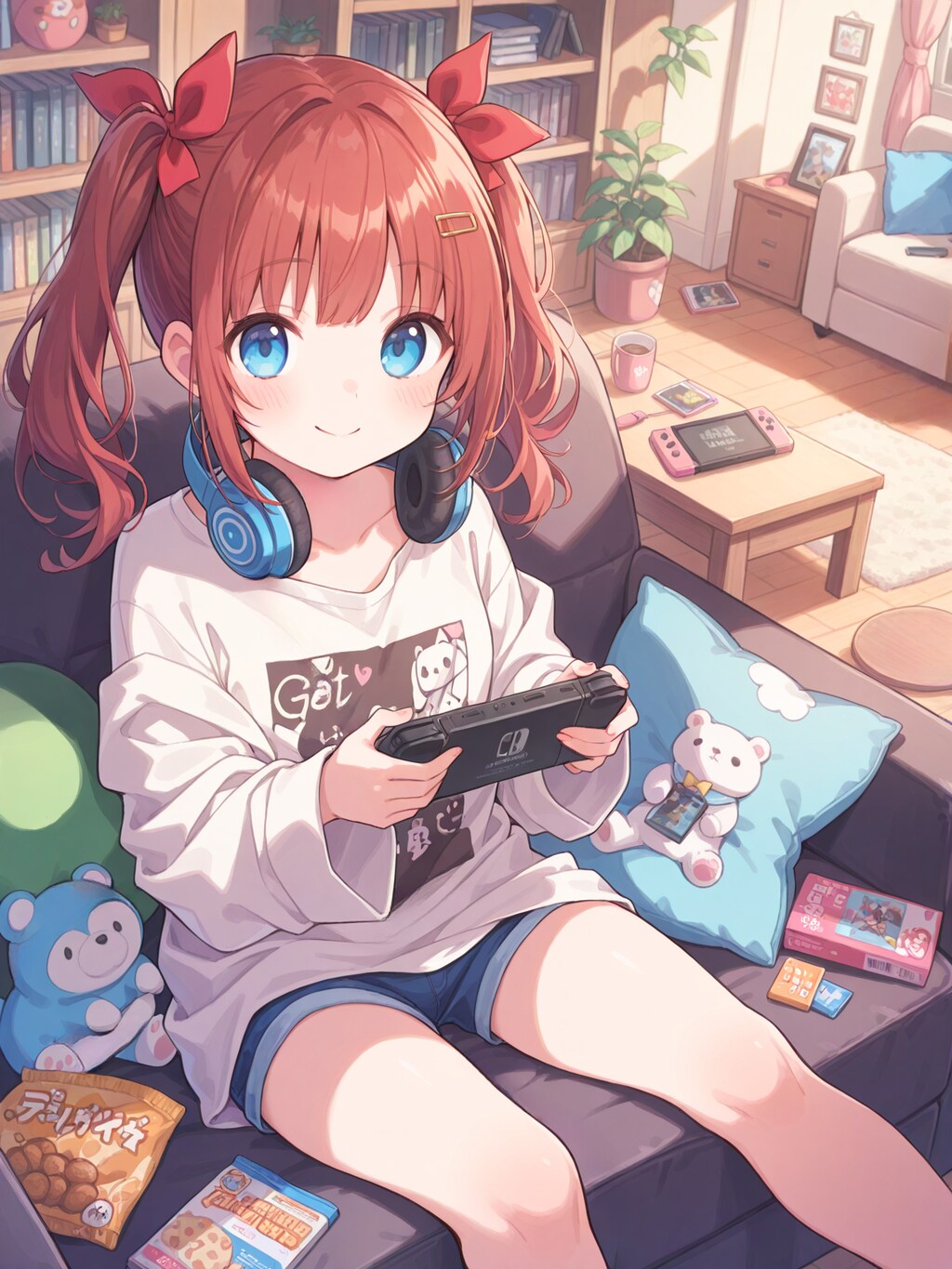 休日ゲーマー女子