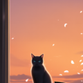 猫とシルクハット 3枚目