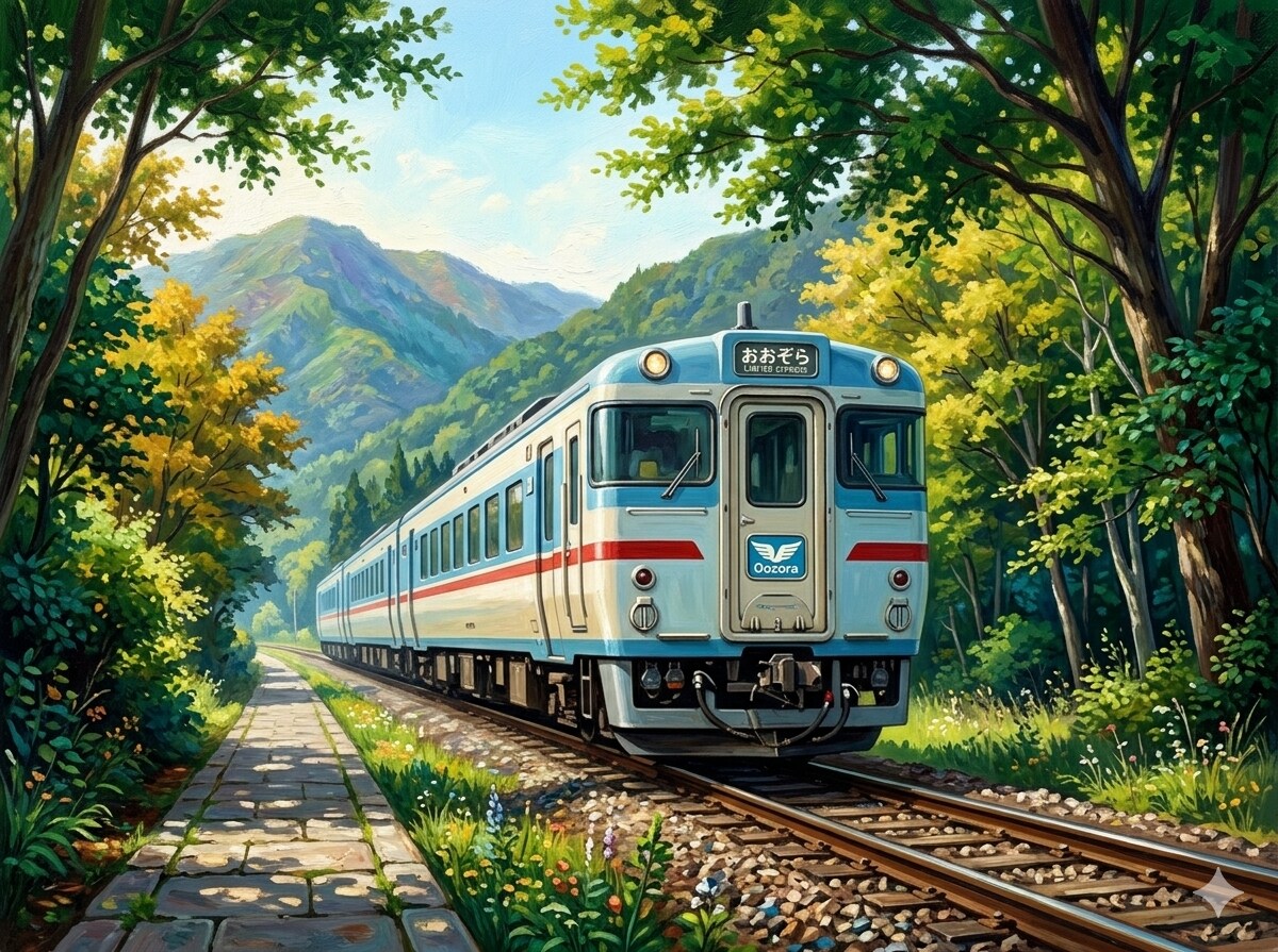 気動車特急おおぞら号 | の人気AIイラスト・グラビア
