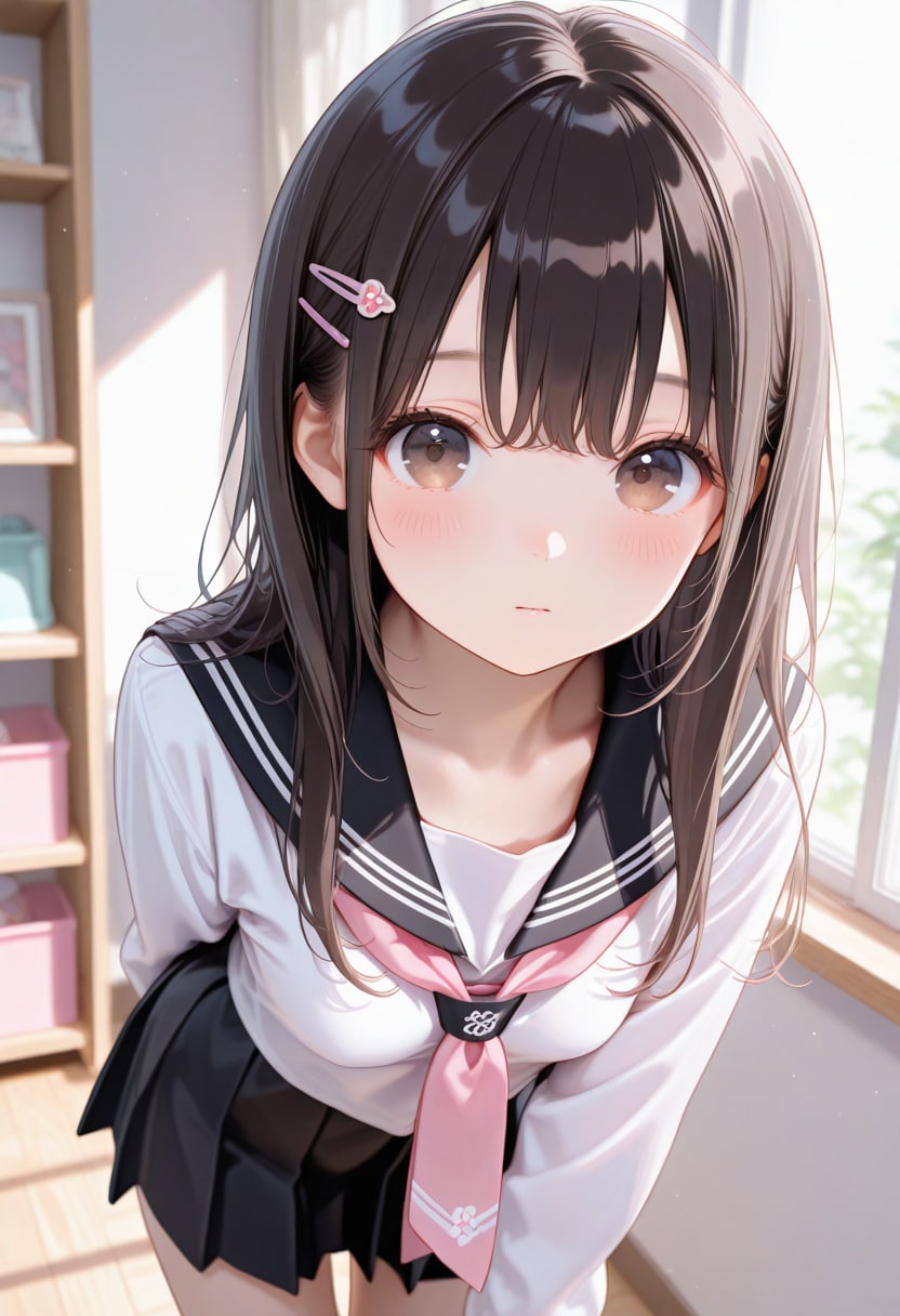 黒髪の美少女(362)