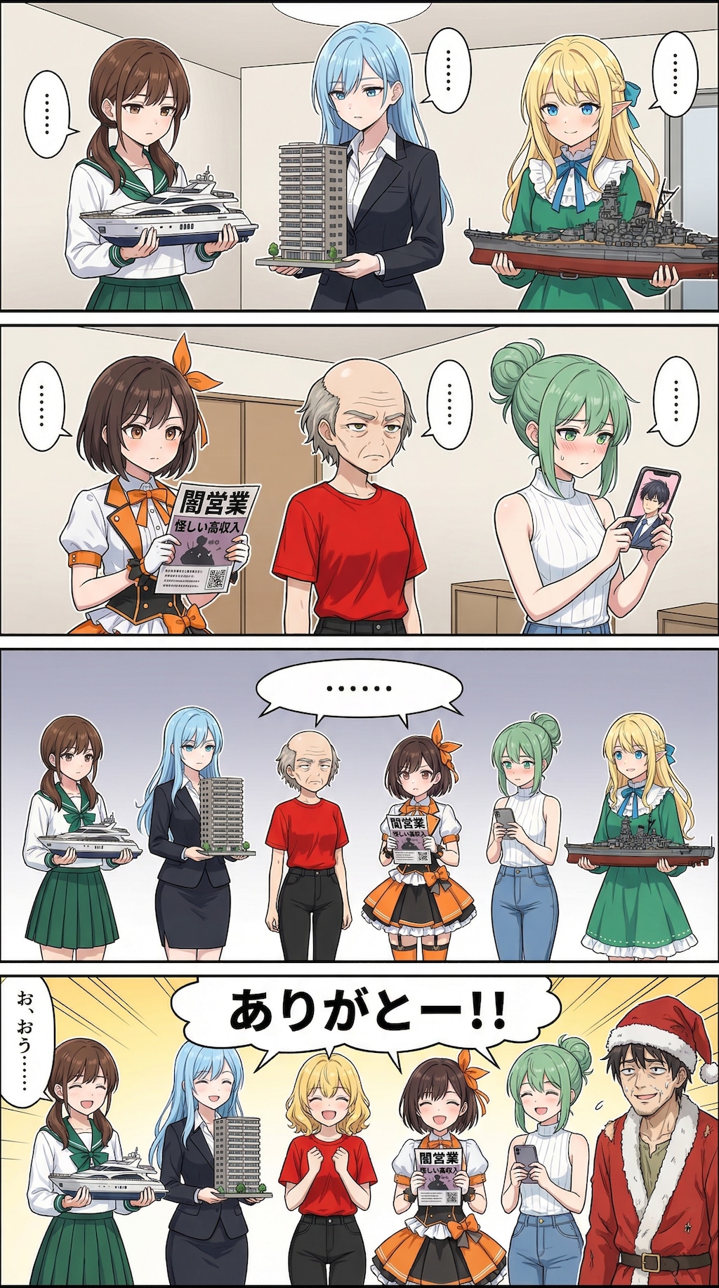 4コマ漫画｢うちの子にプレゼント２｣