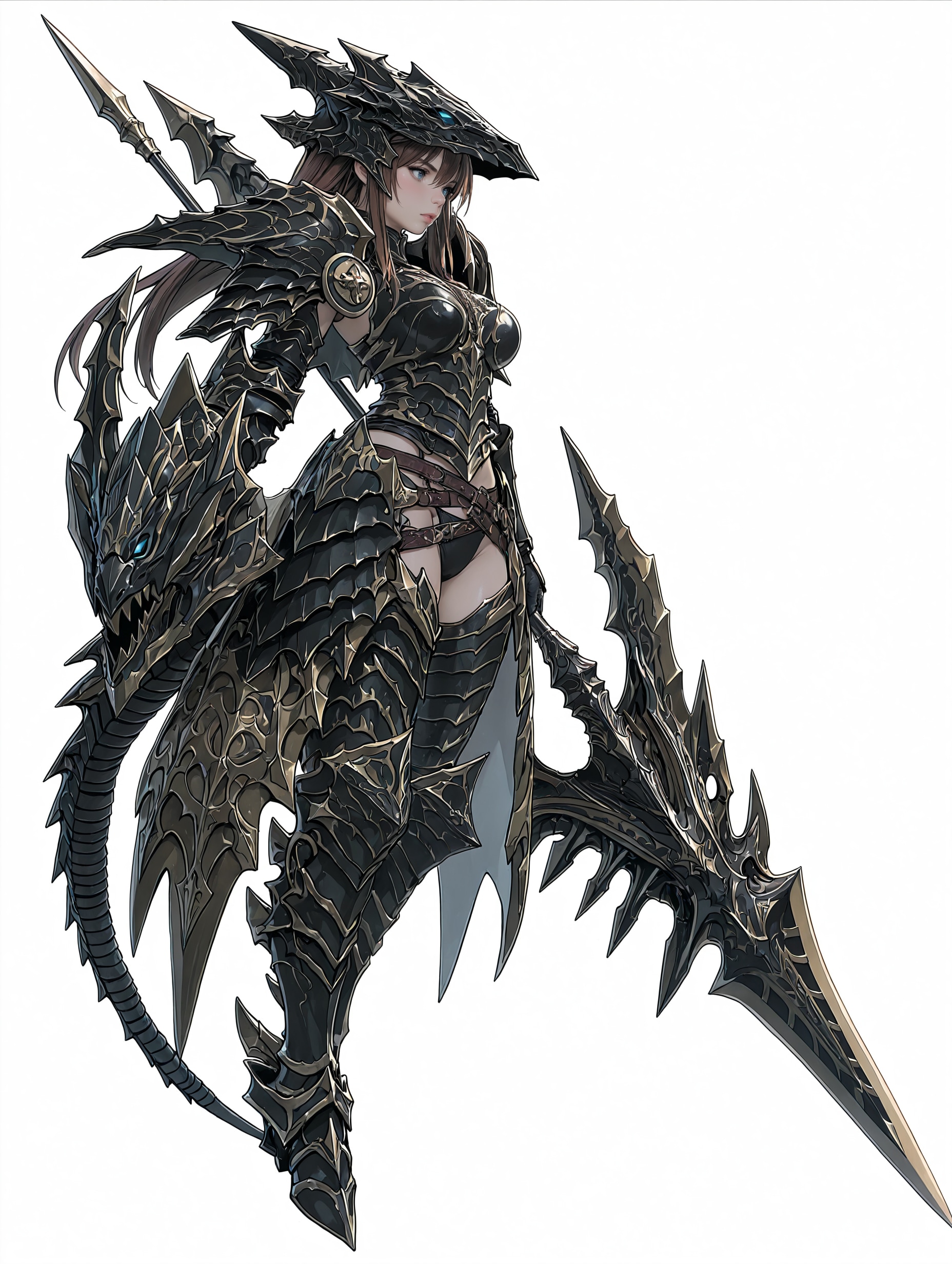 Draconic Scale Valkyrie | の人気AIイラスト・グラビア