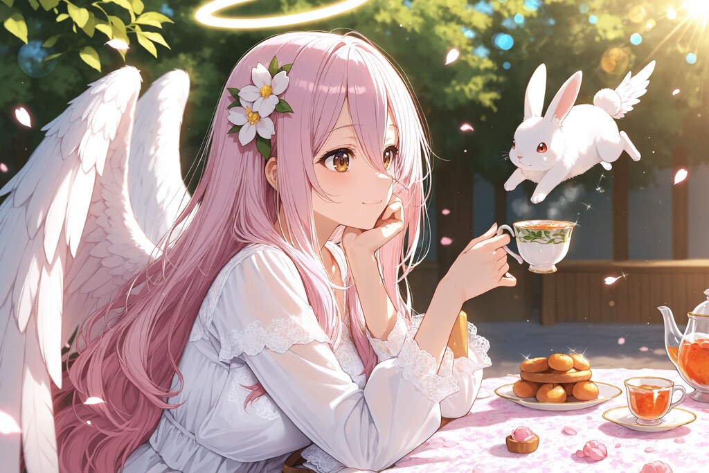 天使さんのティータイム🎵