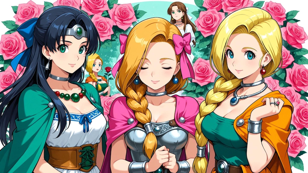 ドラゴンクエストの女性たち