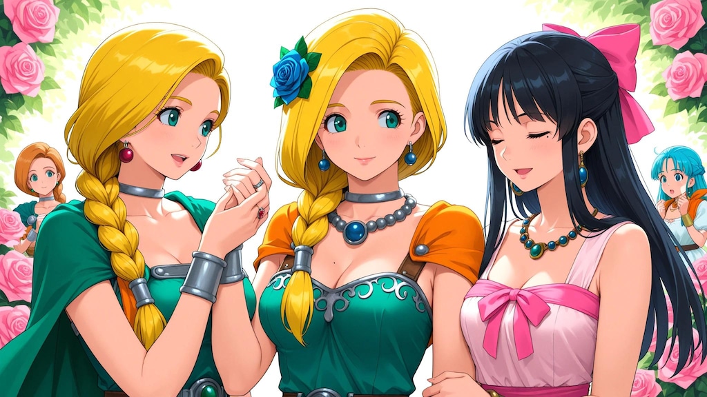 ドラゴンクエストの女性たち