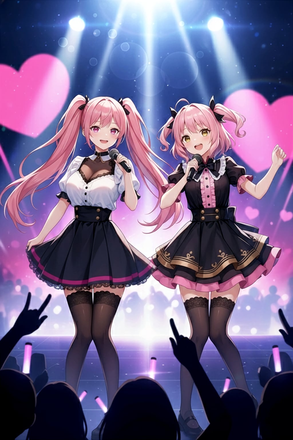 美子ちゃんとハルネのライブ