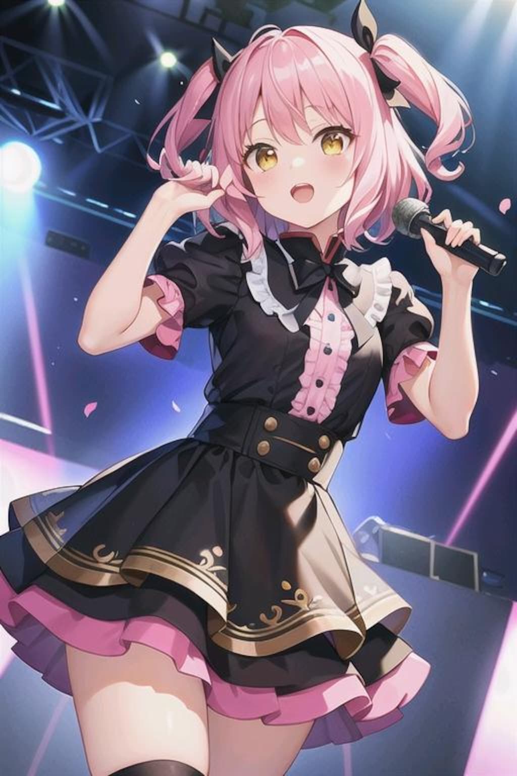 美子ちゃんとハルネのライブ