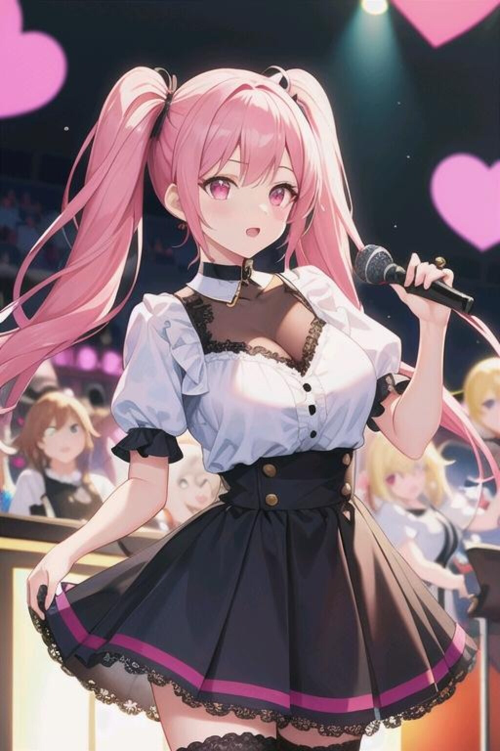 美子ちゃんとハルネのライブ