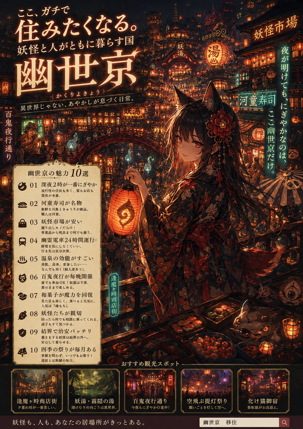 異世界に住みたい
