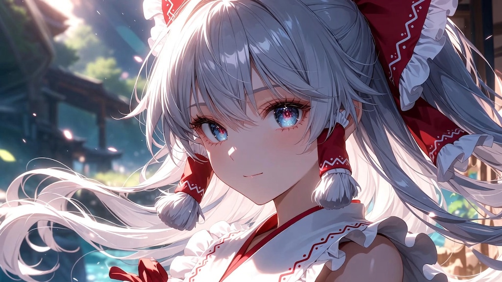 博麗霊夢　白銀の祈りと黄金の風