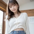 薄手のセーターの女性 3 12枚目