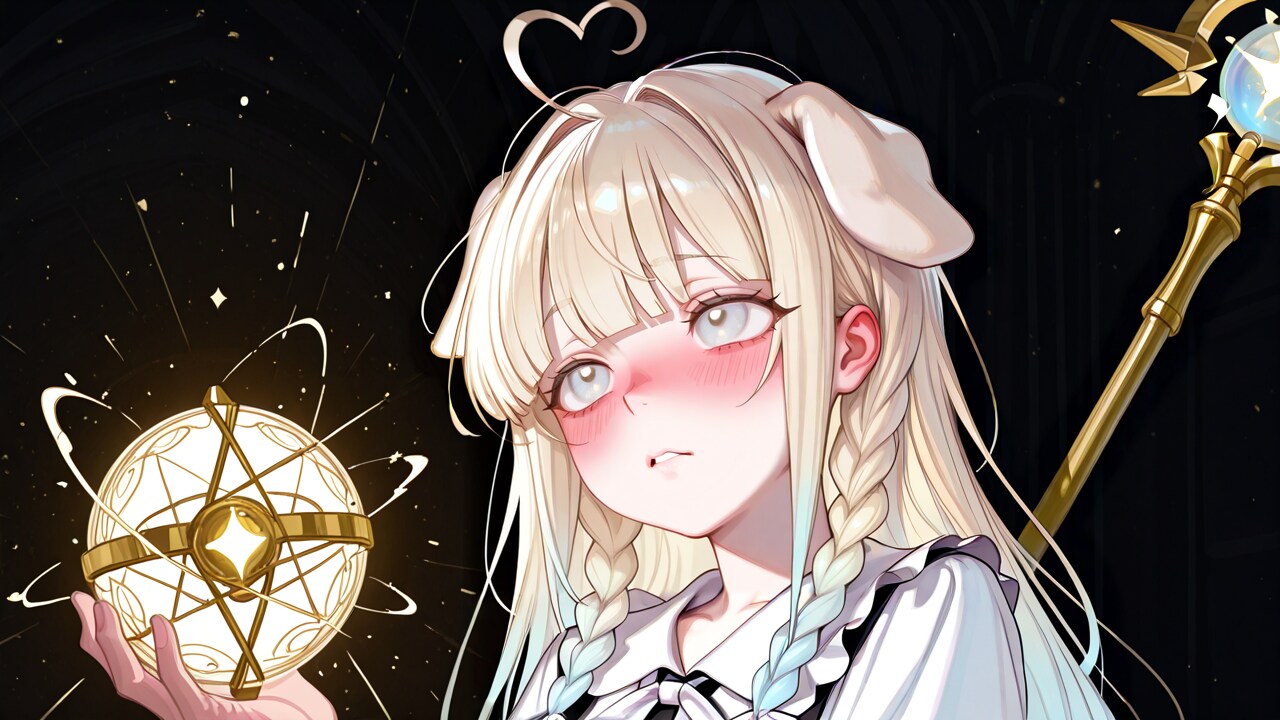 さぁどうぞ。私の魔法が詰め込まれた魔法の玉です | の人気AIイラスト・グラビア