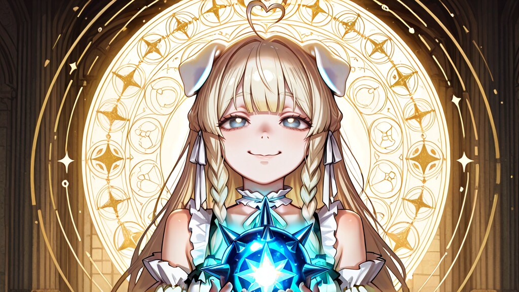 さぁどうぞ。私の魔法が詰め込まれた魔法の玉です