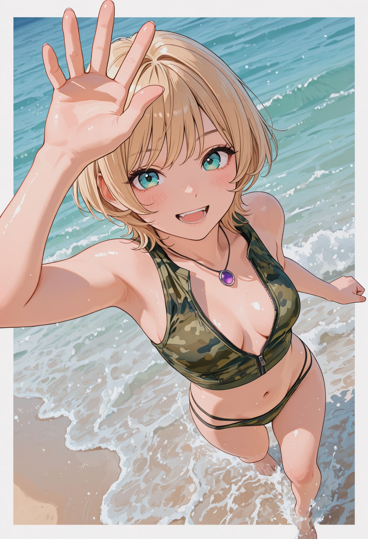 陽キャちゃん夏ビキニ。