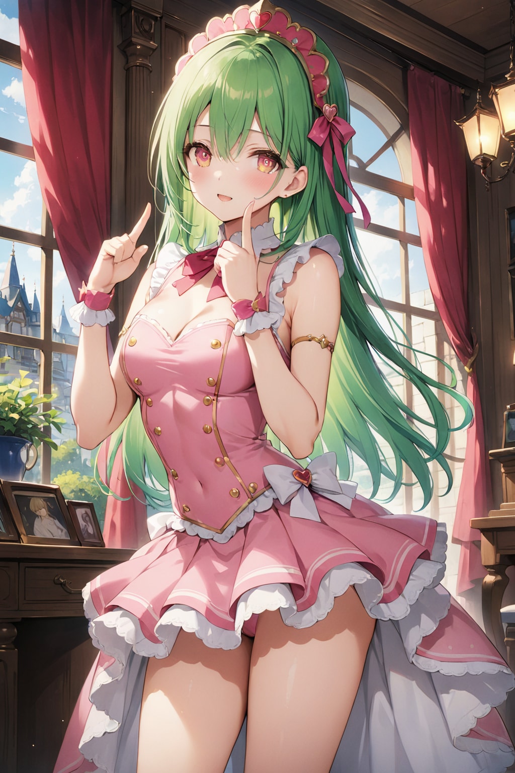 アイドルに変身