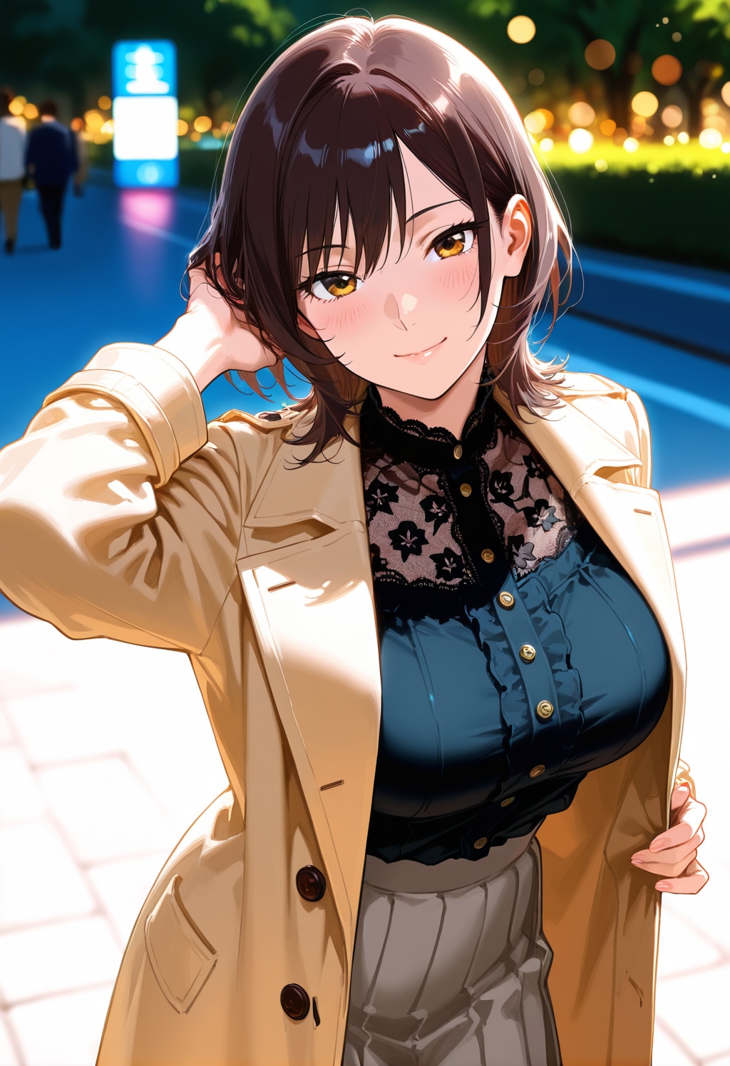 【童顔上司】今日もお疲れ様でした❤️ | の人気AIイラスト・グラビア