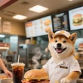 バーガー店員犬 4枚目
