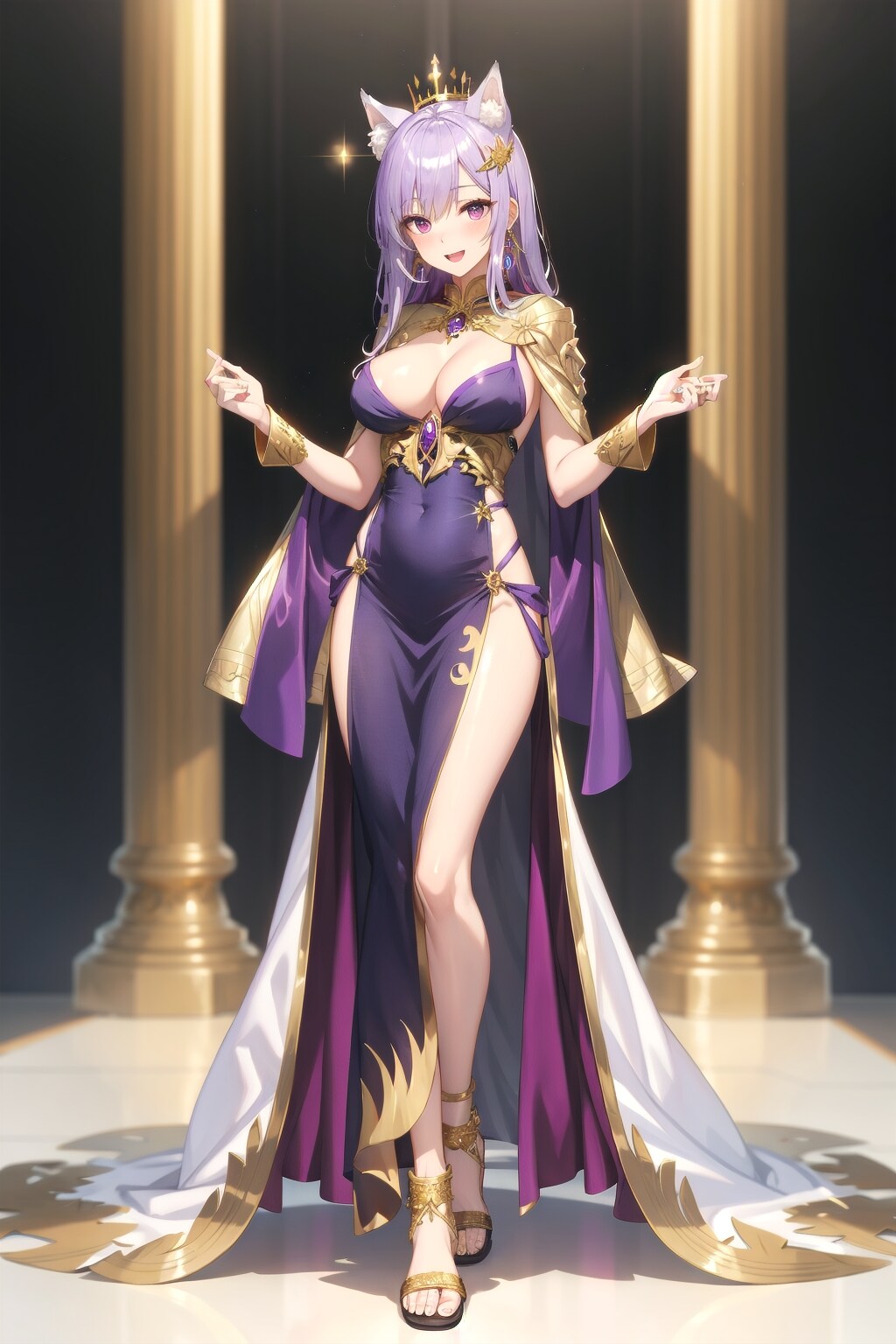 ギリシアの神殿で