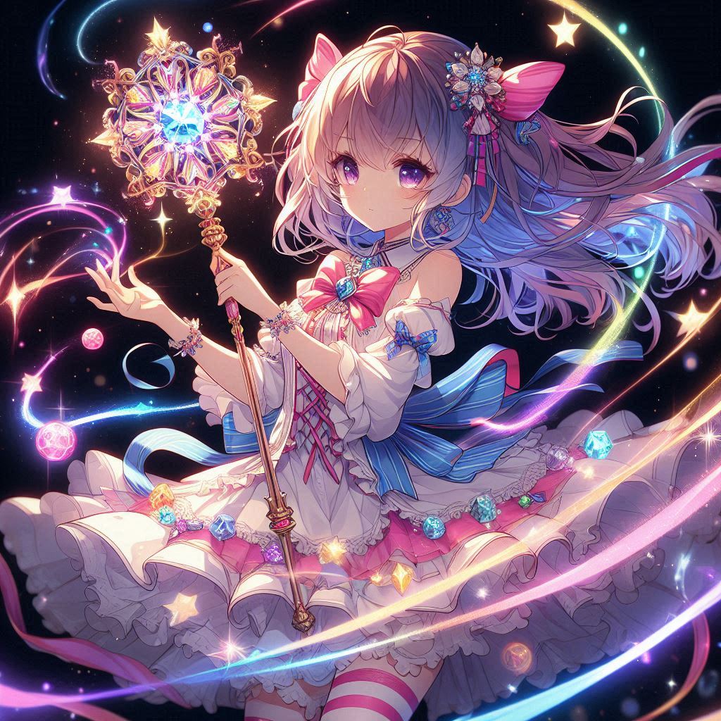 魔法少女(DALL-E)